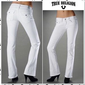 True Religion Jeans - Becky - White - Size 27